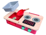 Дървен игрален комплект Hape - Кухненски плот