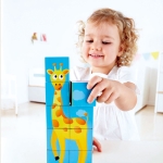 Дървен пъзел с кубчета Hape - Джунгла, 9 части
