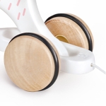 Дървена играчка за дърпане Hape - Заек на колела