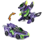 Трансформер Demolish 2 в 1 Vtech - Автомобил и Дракон, Лилав