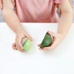 Детски дървен комплект Hape - Зелен чай, 8 части