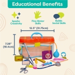 Детски докторски комплект Battat - 12 части