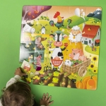 Детски пъзел Eurekakids - Ферма, 20 части