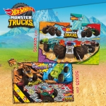 Детски пъзел Lisciani - Hot Wheels, 2 x 60 части