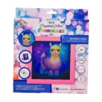 Диамантен гоблен в рамка Craft Buddy - Rainbow Lama