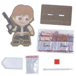 Диамантена фигурка Craft Buddy - Хан Соло