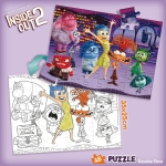 Двулицев пъзел Lisciani - Inside Out 2, 48 части