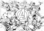Двулицев пъзел Lisciani - Marvel, Avengers, 60 части