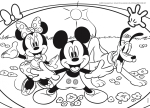 Двулицев пъзел Lisciani - Mickey Mouse, 48 части