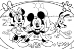 Двулицеви пъзели Lisciani - Mickey Mouse, 4 х 48 части