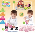 Игра с кубчета Educa - The Kiubis, Парти във фермата