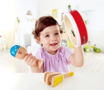 Детски музикален комплект Hape - Перкусии, 3 части