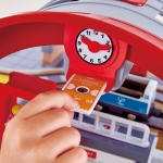 Игрален комплект Hape - Жп станция, Гранд Сити