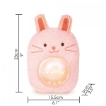 Музикална плюшена лампа за сън Hape - Зайче