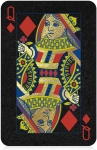 Карти за игра Winning Moves - Waddingtons, Black & Gold