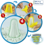 Кинетичен пясък Craze - Замък, Флуоресцентен, асортимент