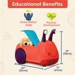 Кола за бутане Battat - Охлювче