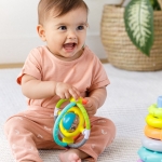 Комплект бебешки играчки 3 в 1 Infantino - 15 части