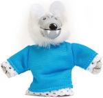 Комплект кукли за пръсти Eurekakids - Червената шапчица, 11 сm, 4 броя