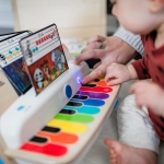 Комплект музикални инструменти Hape - Baby Einstein, Китара и пиано