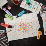 Комплект текст маркери Stabilo - Boss Original, Arty, Cool Colors, 5 цвята