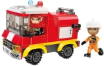 Конструктор Qman - MineCity, Пожарна водоноска, 208 части