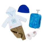 Кукла Battat - Our Generation, Майло, с аксесоари, 46 сm