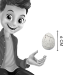 Магическо яйце Buki France - Самоизлюпващ се Динозавър