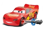 Игрален комплект за сглобяване Revell - Disney Cars, Lightning McQueen, Със звук и светлина
