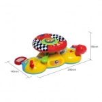 Музикална играчка Vtech - Шарен волан