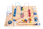 Образователен комплект Hape - LabBox, Изследване на вериги, Повишаващо ниво