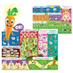 Образователен комплект Lisciani - Carotina, 50 игри