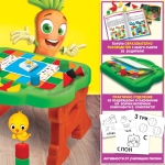 Образователен комплект Lisciani - Carotina, Образователна масичка с 30 игри