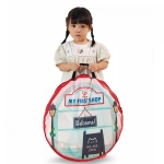 Палатка за игра Hape - Магазин за сладоледи и бургери