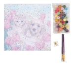 Рисуване по номера Craft Buddy - Слънчева светлина в полето на лалетата