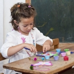 Творчески комплект Eurekakids - Рисуване с еко бои, Мандала