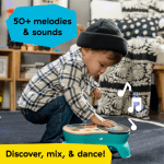 Сензорна музикална играчка Hape - Baby Einstain, DJ студио