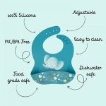 Силиконов лигавник Sassi - Мечка