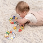 Силиконова бебешка гризалка Infantino - Обичам те