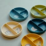 Силиконова чиния за хранене с вакуум - Sassi, Октопод