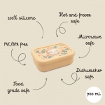 Силиконова кутия за храна Sassi - Ленивец