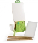 Творчески комплект Hape - Преносим бамбуков статив, с аксесоари