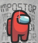 Тениска Among Us - Grey