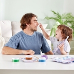 Творчески комплект Hape - Рисуване с пръсти