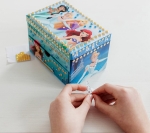 Творчески комплект Totum - Disney Princess, Декорирай сам, Кутия за бижута