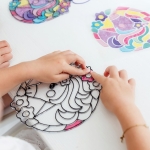 Творчески комплект Totum - Еднорог, Ловец на слънце, Декорация за прозорец