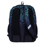 Ученическа раница Head - Зелени блокчета, 3 ципа