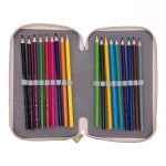 Ученически несесер с пособия  Astra - Пухкаво зайче, 3 ципа