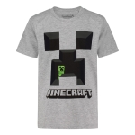 Тениска Minecraft - Creeper, Gray