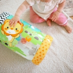 Бебешка играчка за търкаляне Infantino - Джунгла